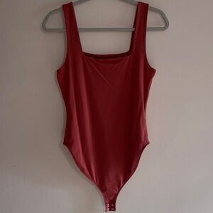 Old Navy Red Bodysuit
